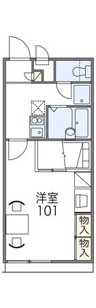 レオパレスリバーサイド　光の物件間取画像